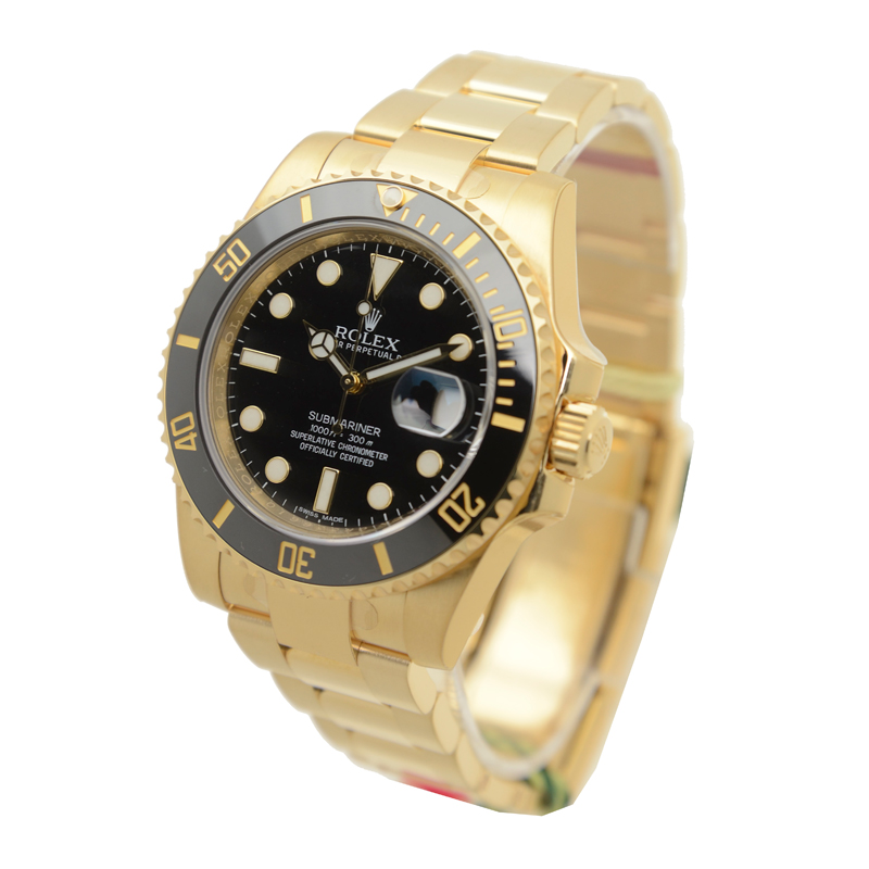 ROLEX 勞力士 潛航者型 SUBMARINER 116618LN-0001 全金黑水鬼-2