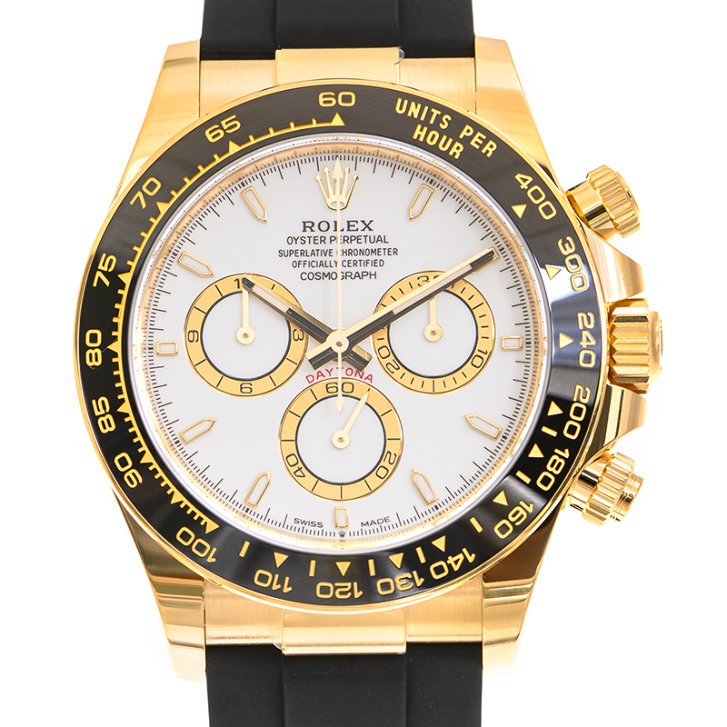 ROLEX 勞力士 迪通拿 DAYTONA 126518LN-0002 白色 膠帶-2