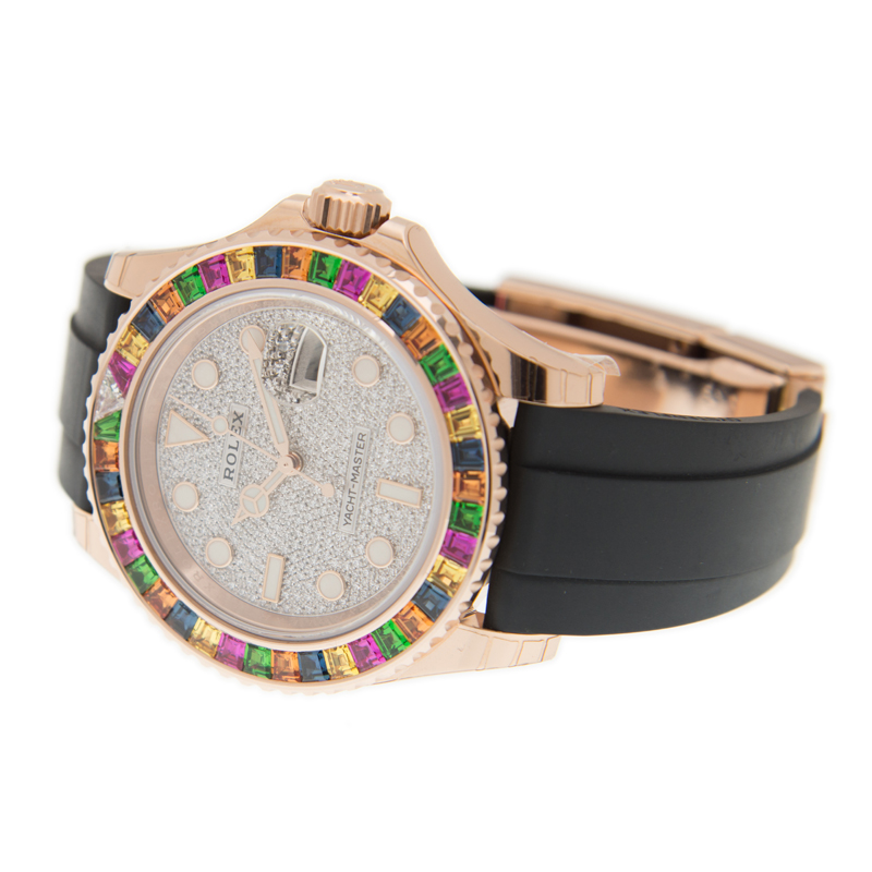 ROLEX 勞力士 遊艇名仕型 YACHT MASTER 116695SATS-0001 彩虹圈, 糖果圈-2