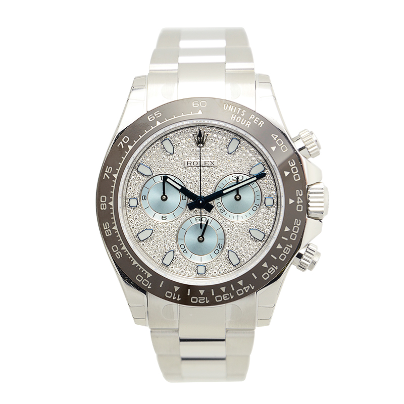 ROLEX 勞力士 迪通拿 DAYTONA 116506-0003 密鑲鑽石錶盤