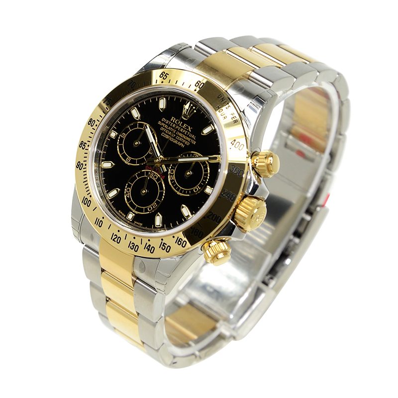 ROLEX 勞力士 迪通拿 DAYTONA 116523 間金黑盤-3