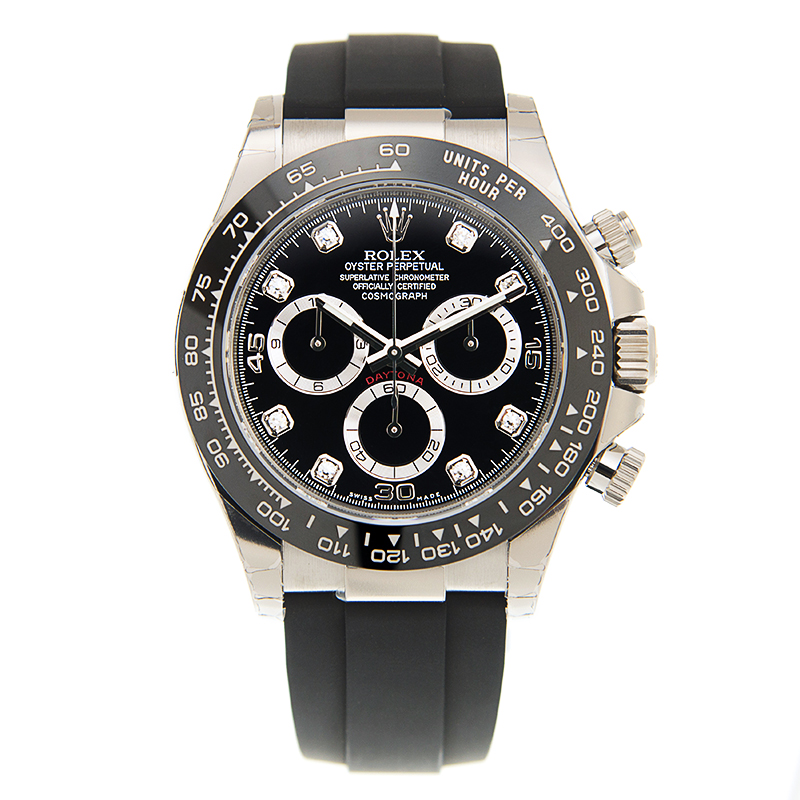 ROLEX 勞力士 迪通拿 DAYTONA 116519G 黑面 鑽字