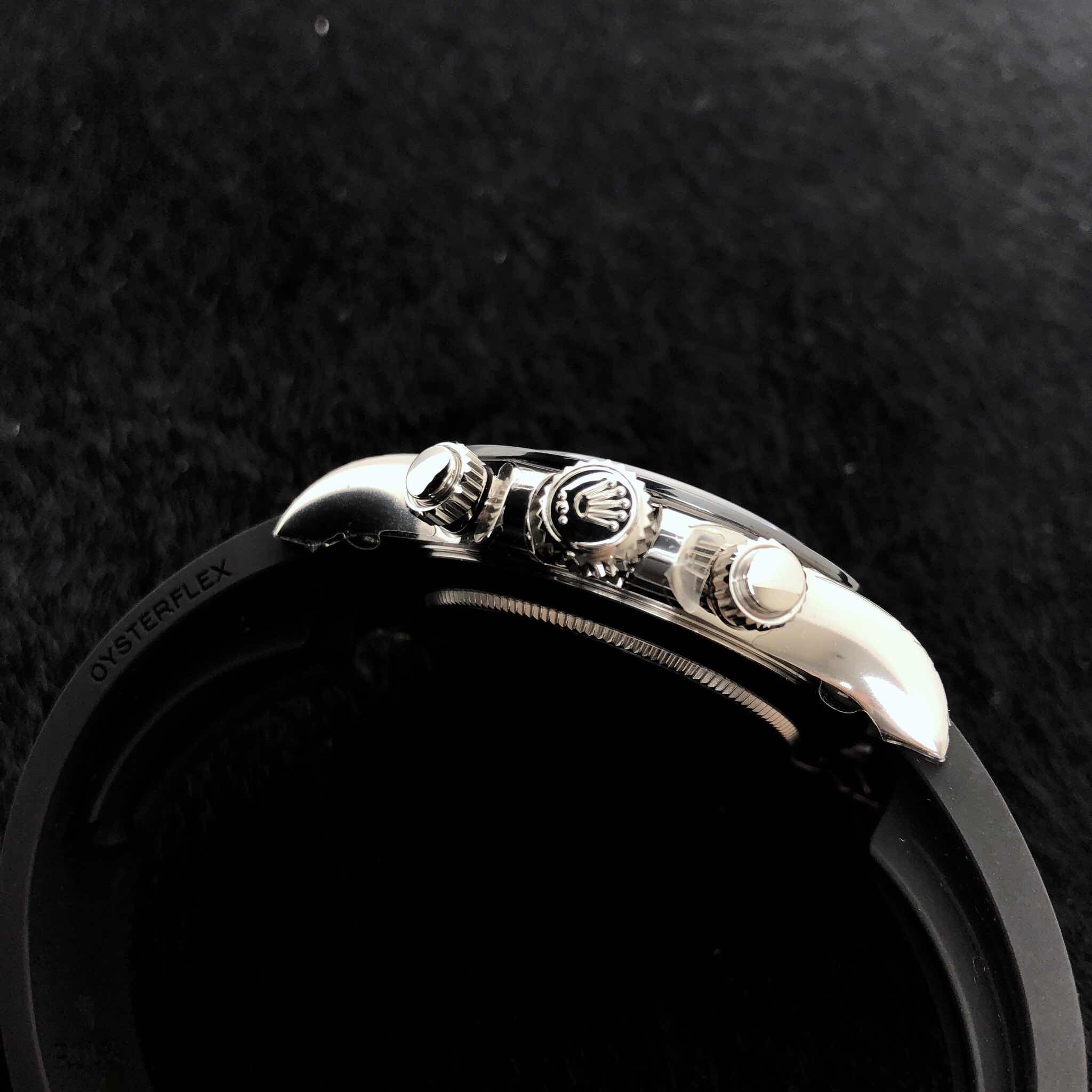 ROLEX 勞力士 迪通拿 DAYTONA 116519G 黑面 鑽字-8