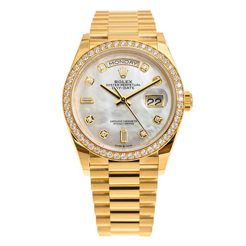 ROLEX 勞力士 星期日曆型 DAY-DATE 128348RBR-0017