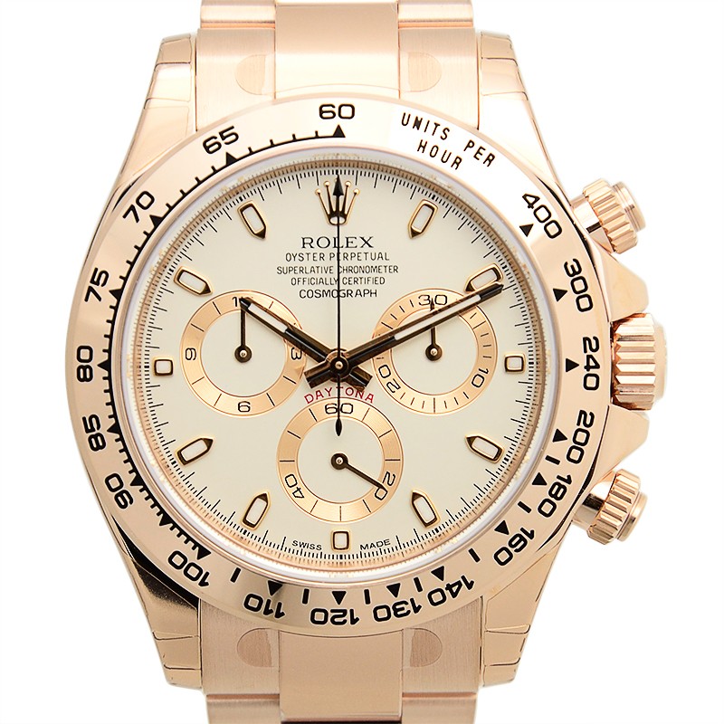 ROLEX 勞力士 迪通拿 DAYTONA 116505-0010 象牙白 鋼帶