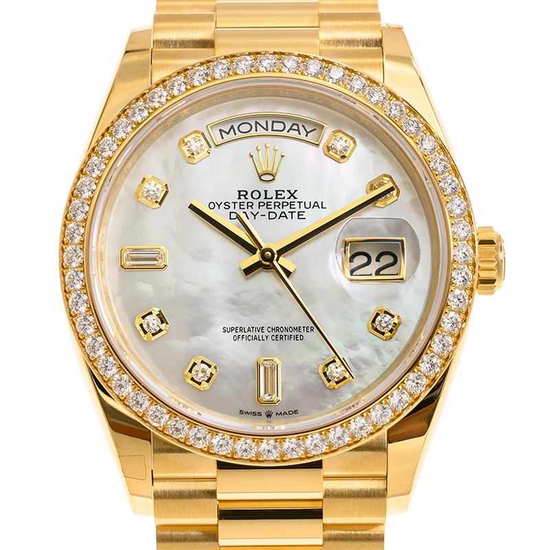 ROLEX 勞力士 星期日曆型 DAY-DATE 128348RBR-0017