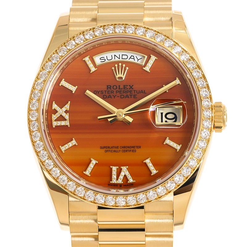 ROLEX 勞力士 星期日曆型 DAY-DATE 128348RBR-0049