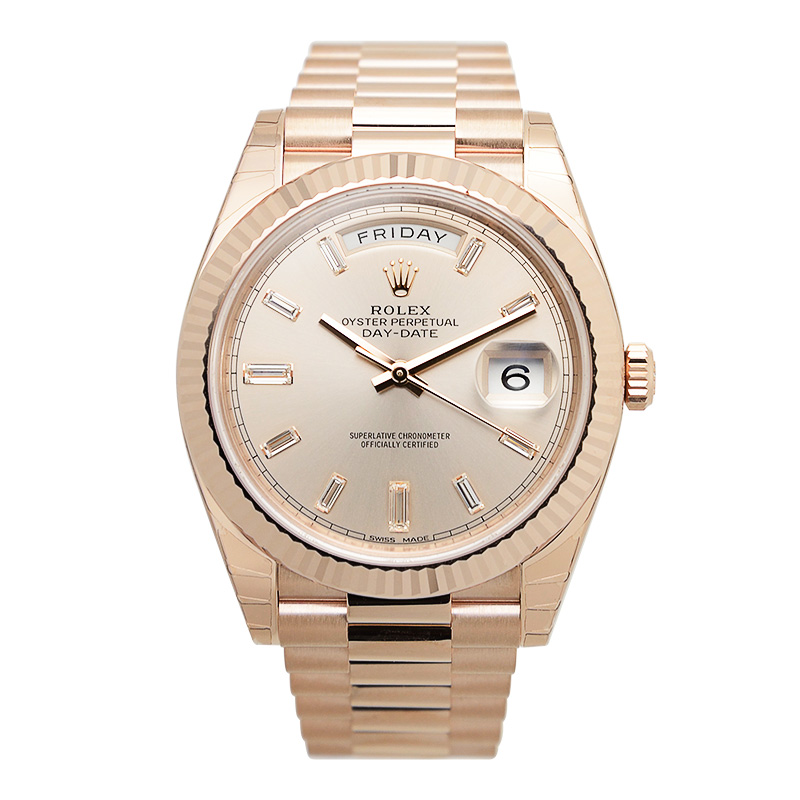 ROLEX 勞力士 星期日曆型 DAY-DATE 228235PK