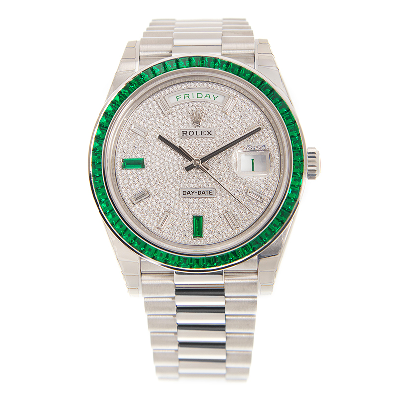 ROLEX 勞力士 星期日曆型 DAY-DATE 228396TEM