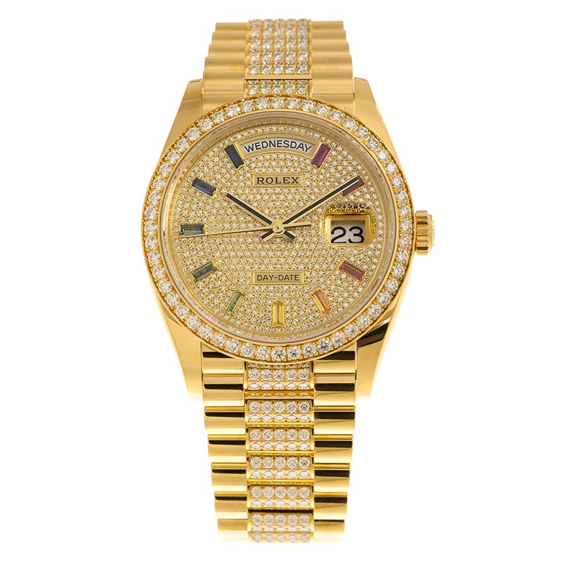 ROLEX 勞力士 星期日曆型 DAY-DATE 128348RBR-0031