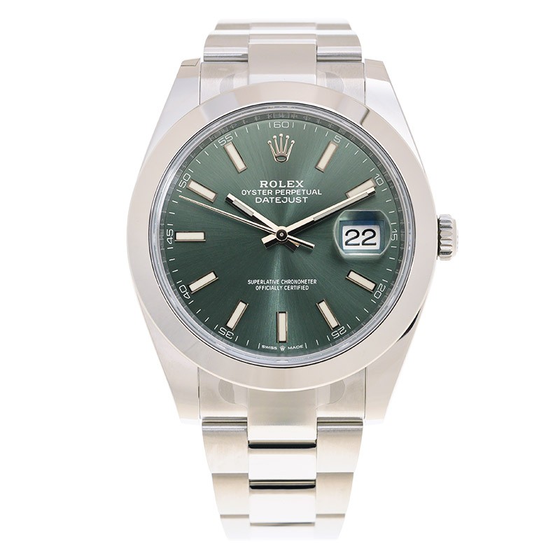 ROLEX 勞力士 恒動日誌型 DATEJUST 126300-0019 薄荷綠色
