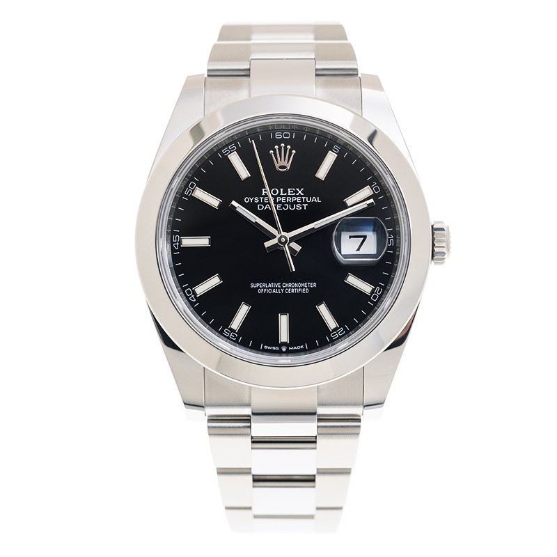 ROLEX 勞力士 恒動日誌型 DATEJUST 126300-0011 亮黑色