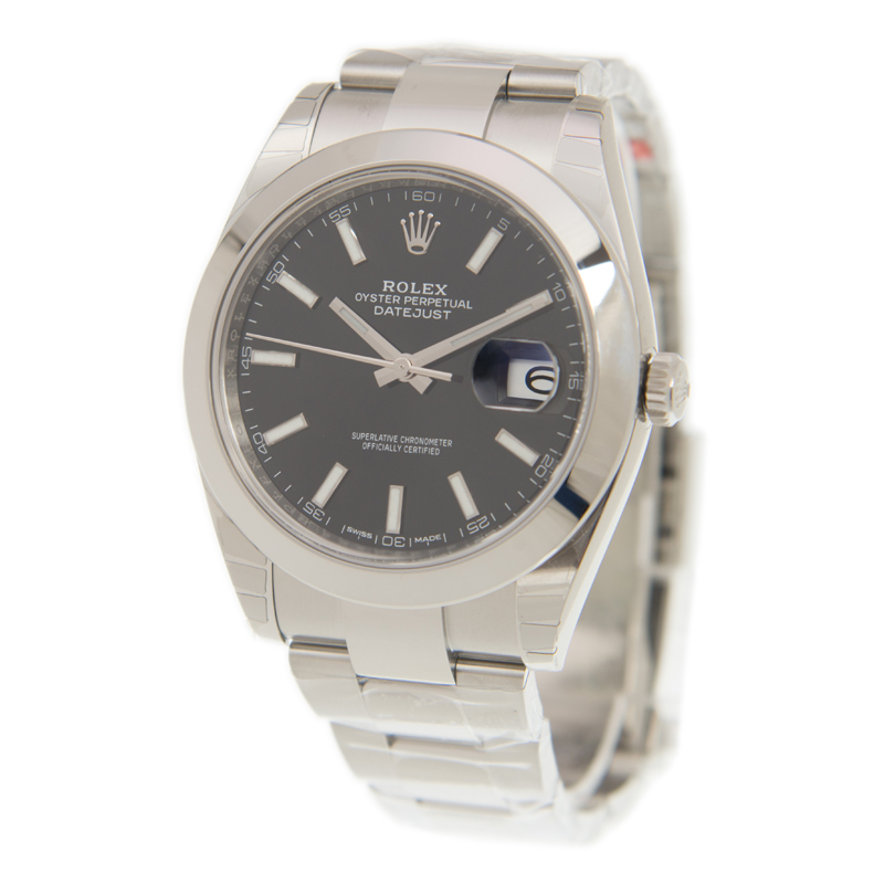 ROLEX 勞力士 恒動日誌型 DATEJUST 126300-0011 亮黑色-2