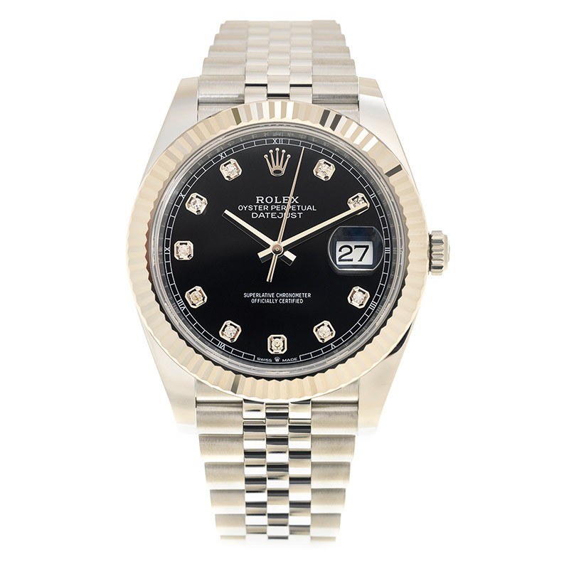 ROLEX 勞力士 恒動日誌型 DATEJUST 126334-0012 鑲鑽亮黑色 G BLACK