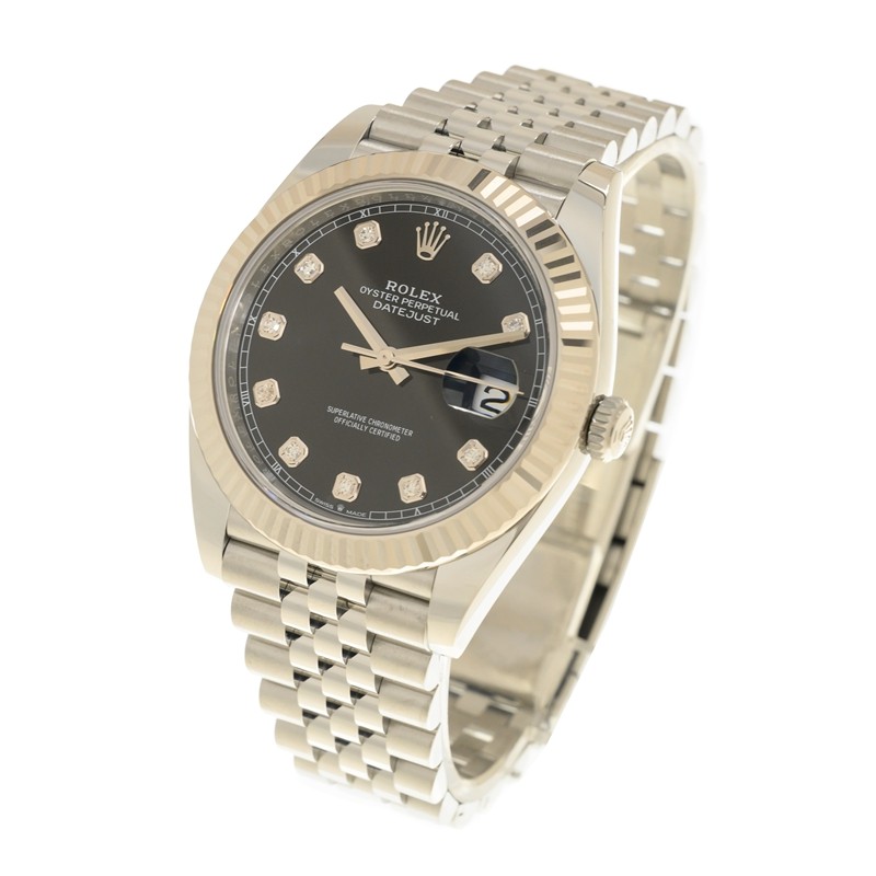 ROLEX 勞力士 恒動日誌型 DATEJUST 126334-0012 鑲鑽亮黑色 G BLACK-2