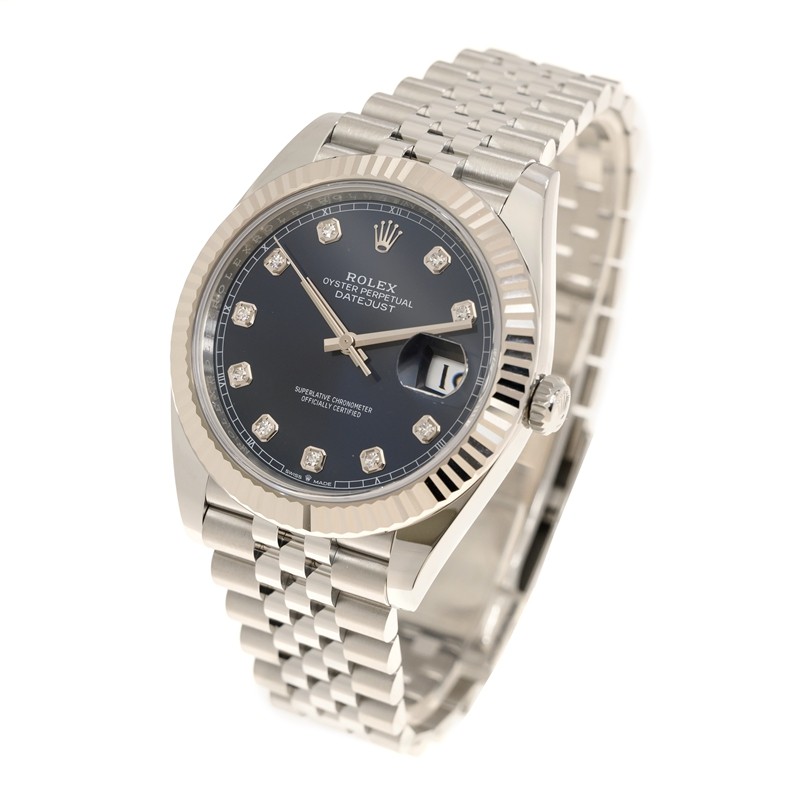 ROLEX 勞力士 恒動日誌型 DATEJUST 126334-0016 鑲鑽亮藍色 G BLUE-2