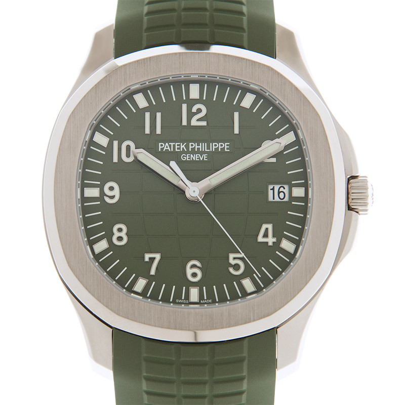 PATEK PHILIPPE 百達翡麗 AQUANAUT AVOCADO 牛油果綠 5168G-010