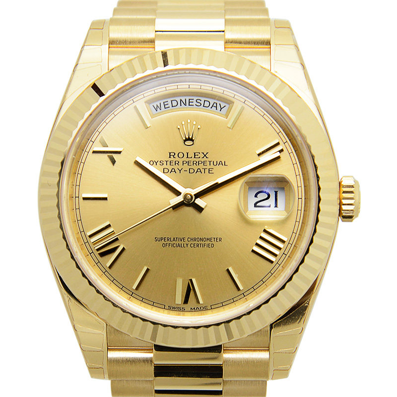ROLEX 勞力士 星期日曆型 DAY-DATE 228238-0006