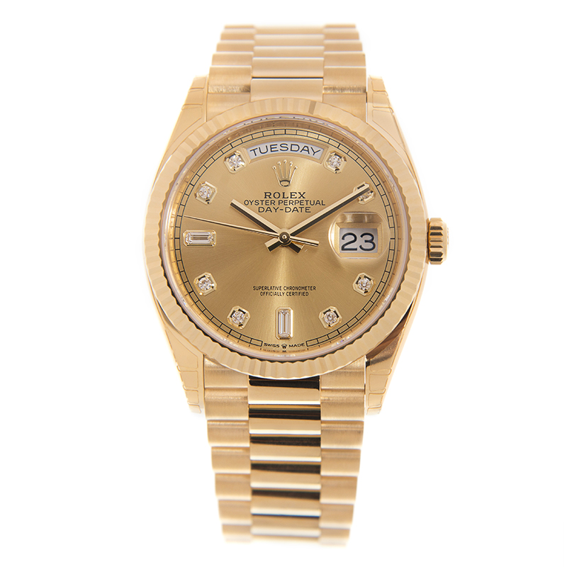 ROLEX 勞力士 星期日曆型 DAY-DATE 128238-0008
