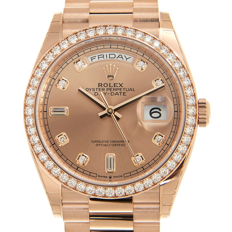 ROLEX 勞力士 星期日曆型 DAY-DATE 128345RBR-0009