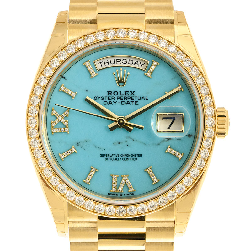ROLEX 勞力士 星期日曆型 DAY-DATE 128348RBR-0037