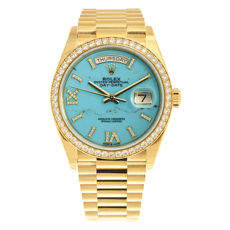 ROLEX 勞力士 星期日曆型 DAY-DATE 128348RBR-0037