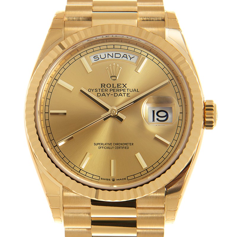 ROLEX 勞力士 星期日曆型 DAY-DATE 128238-0045