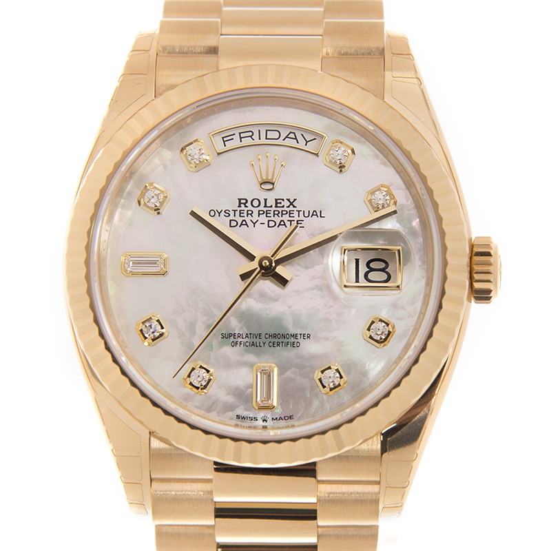 ROLEX 勞力士 星期日曆型 DAY-DATE 128238-0011