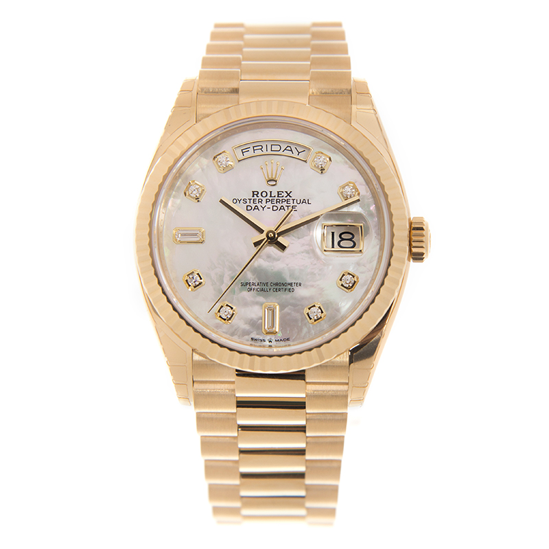 ROLEX 勞力士 星期日曆型 DAY-DATE 128238-0011
