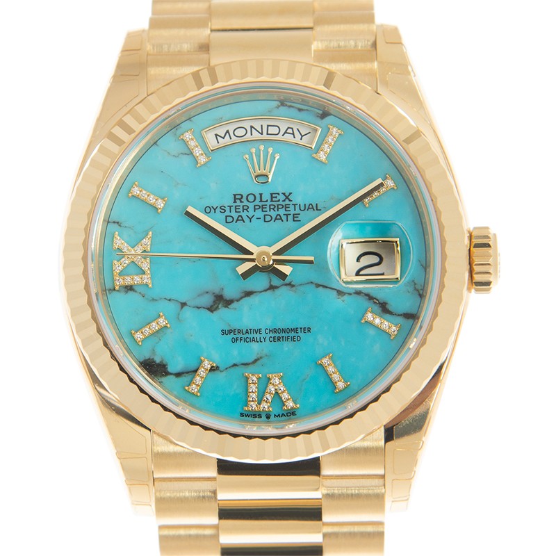 ROLEX 勞力士 星期日曆型 DAY-DATE 128238-0071