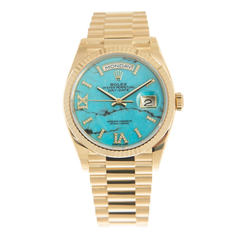ROLEX 勞力士 星期日曆型 DAY-DATE 128238-0071