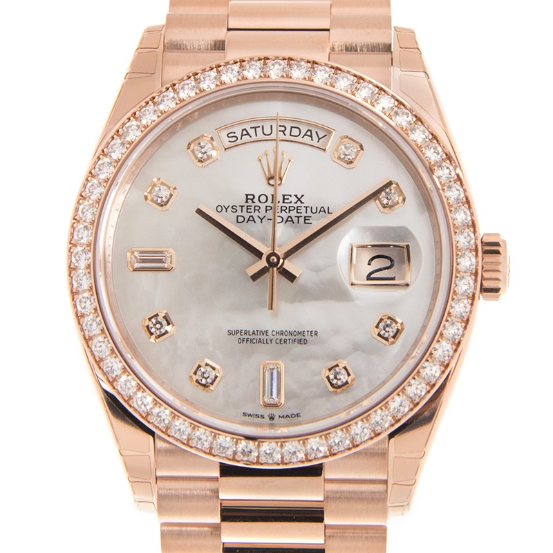 ROLEX 勞力士 星期日曆型 DAY-DATE 128345RBR-0028