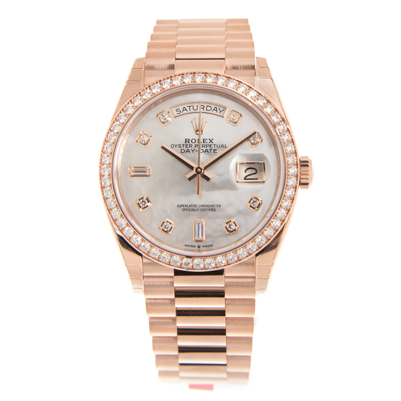 ROLEX 勞力士 星期日曆型 DAY-DATE 128345RBR-0028