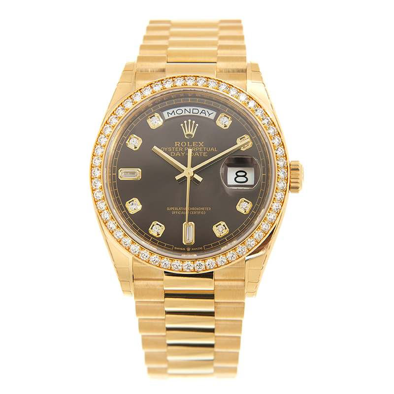 ROLEX 勞力士 星期日曆型 DAY-DATE 128348RBR-0005