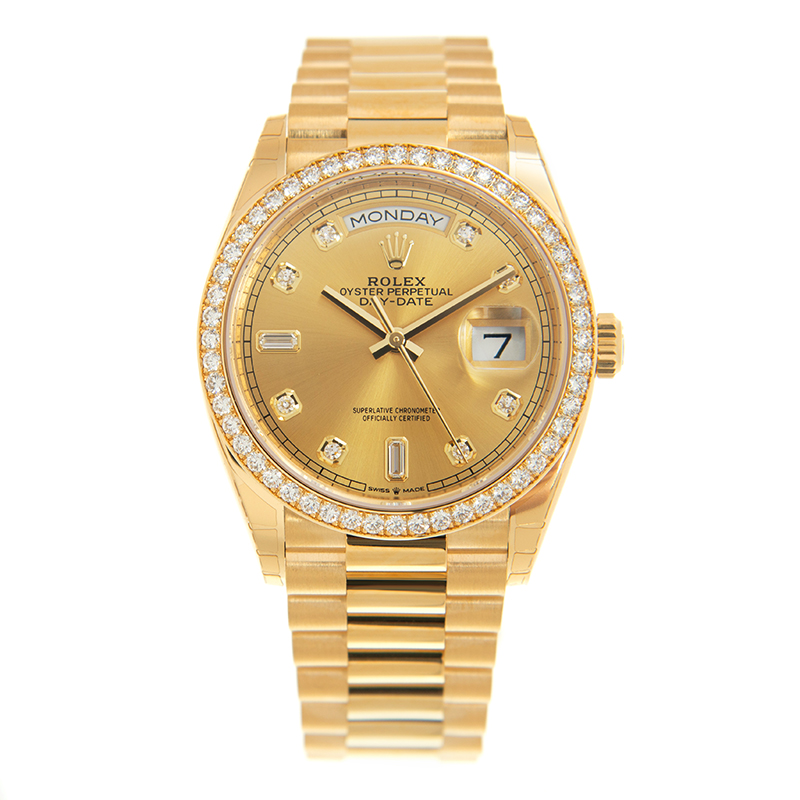 ROLEX 勞力士 星期日曆型 DAY-DATE 128348RBR-0008
