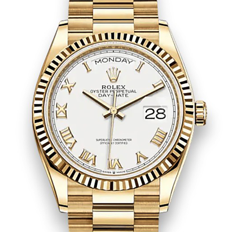 ROLEX 勞力士 星期日曆型 DAY-DATE 128238-0076