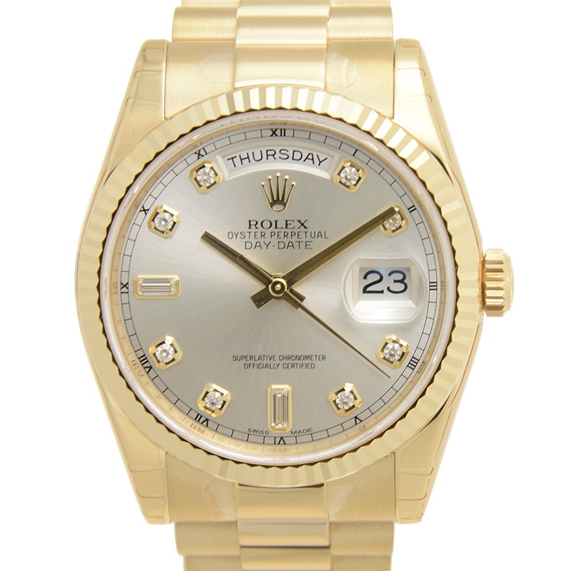 ROLEX 勞力士 星期日曆型 DAY-DATE 118238ASV