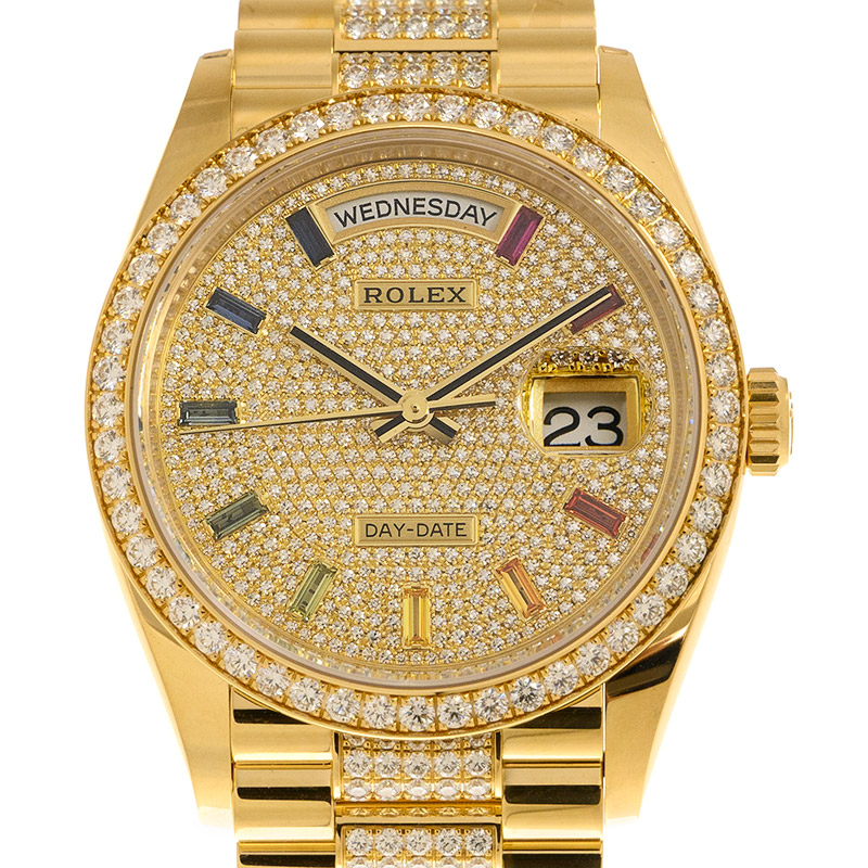 ROLEX 勞力士 星期日曆型 DAY-DATE 128348RBR-0031