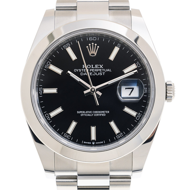 ROLEX 勞力士 恒動日誌型 DATEJUST 126300-0011 亮黑色
