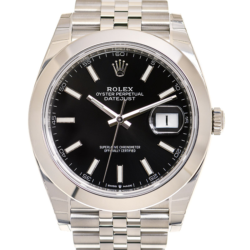ROLEX 勞力士 恒動日誌型 DATEJUST 126300-0012 黑面