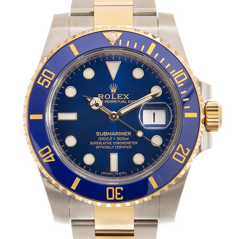 ROLEX 勞力士 潛航者型 SUBMARINER 126613LB-0002 間金藍水鬼 新版 金鋼藍水鬼 間金-2