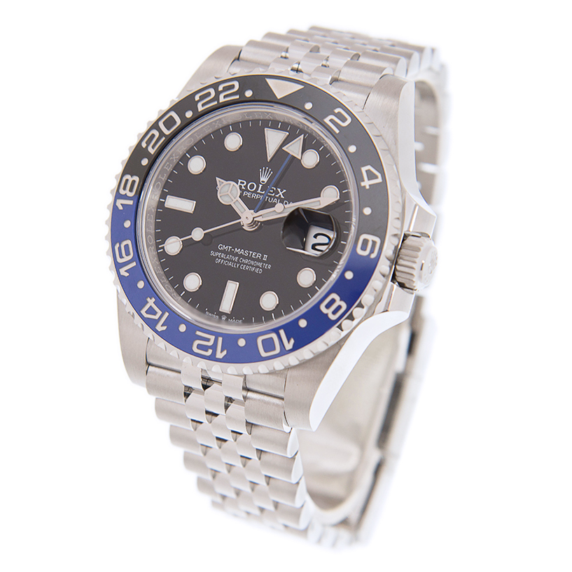 ROLEX 勞力士 格林尼治型 II GMT-MASTER II 126710BLNR-0002 國米圈 紀念型錶帶 藍黑圈 藍針 BATGIRL-3