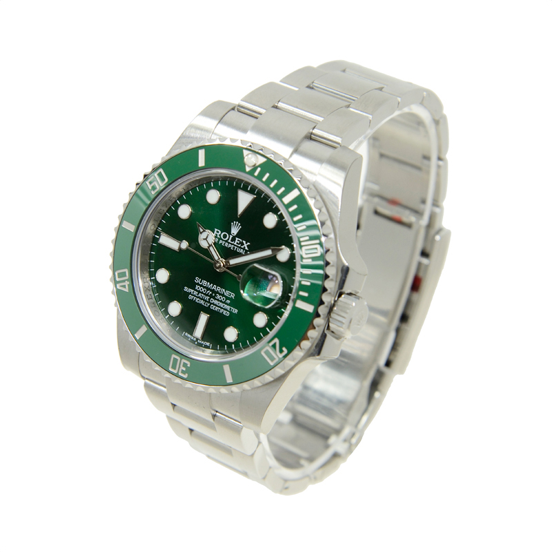 ROLEX 勞力士 潛航者型 SUBMARINER 116610LV-0002 綠水鬼-3