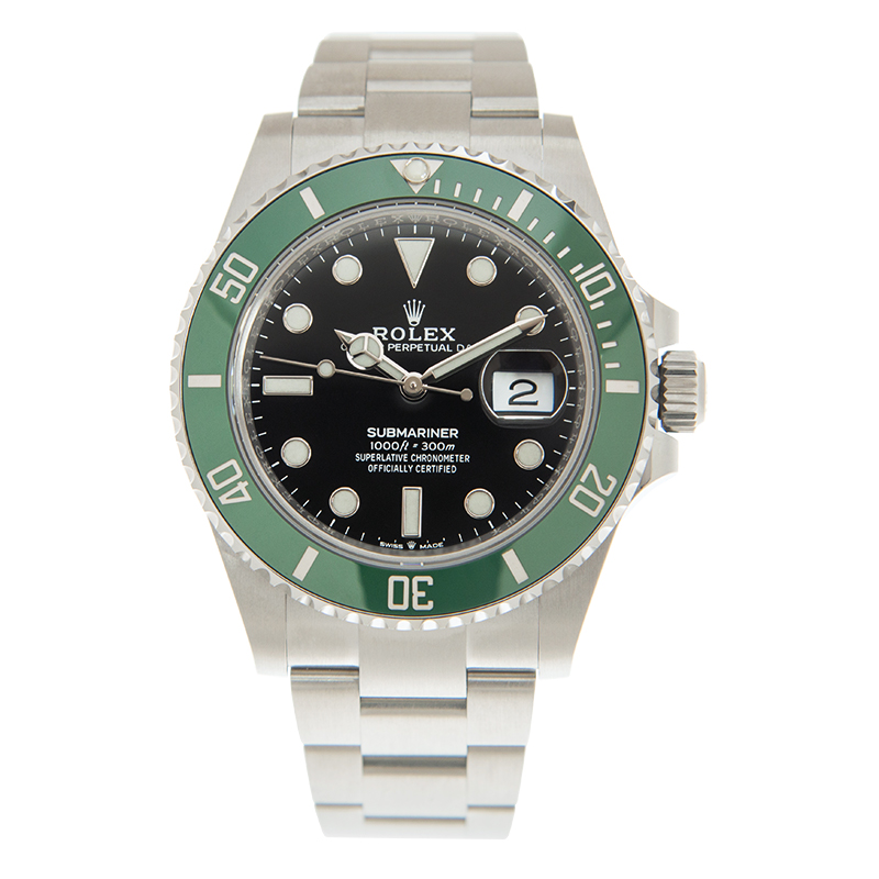 ROLEX 勞力士 潛航者型 SUBMARINER 126610LV-0002 新綠水鬼