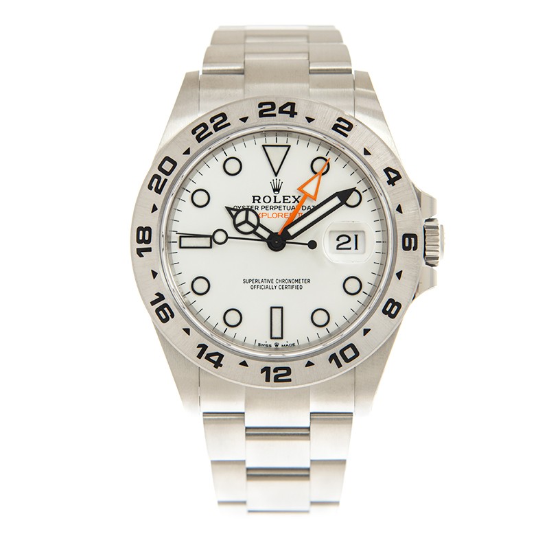 ROLEX 勞力士 探險家型 II EXPLORER II 226570-0001 50週年 新款 橙針 探二 探2 探險家型 2 探險家型 II 白色