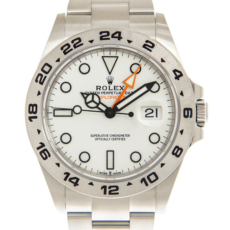 ROLEX 勞力士 探險家型 II EXPLORER II 226570-0001 50週年 新款 橙針 探二 探2 探險家型 2 探險家型 II 白色-2