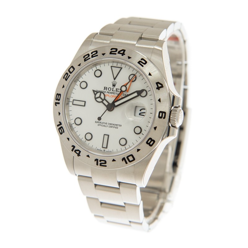 ROLEX 勞力士 探險家型 II EXPLORER II 226570-0001 50週年 新款 橙針 探二 探2 探險家型 2 探險家型 II 白色-3