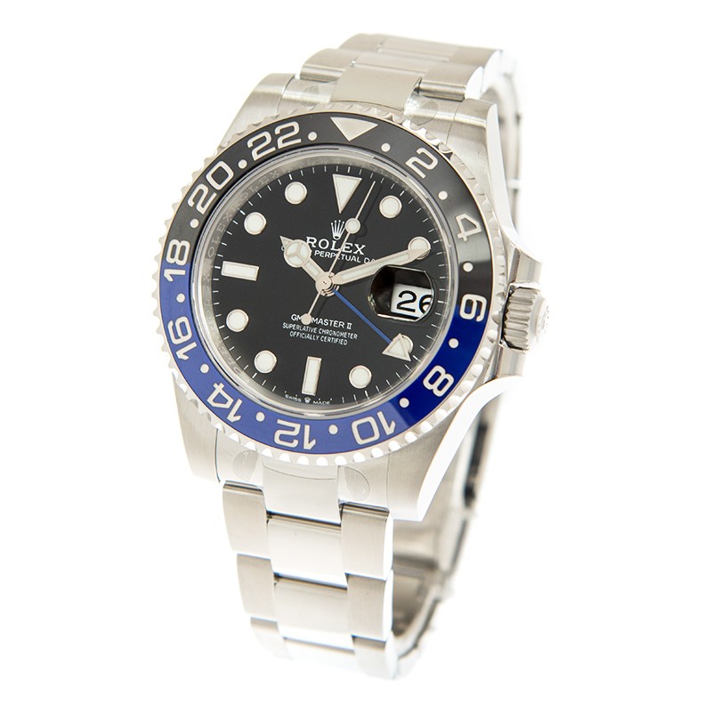 ROLEX 勞力士 格林尼治型 II GMT-MASTER II 126710BLNR-0003 國米圈 蠔式錶帶 藍黑圈 藍針 BATMAN-4
